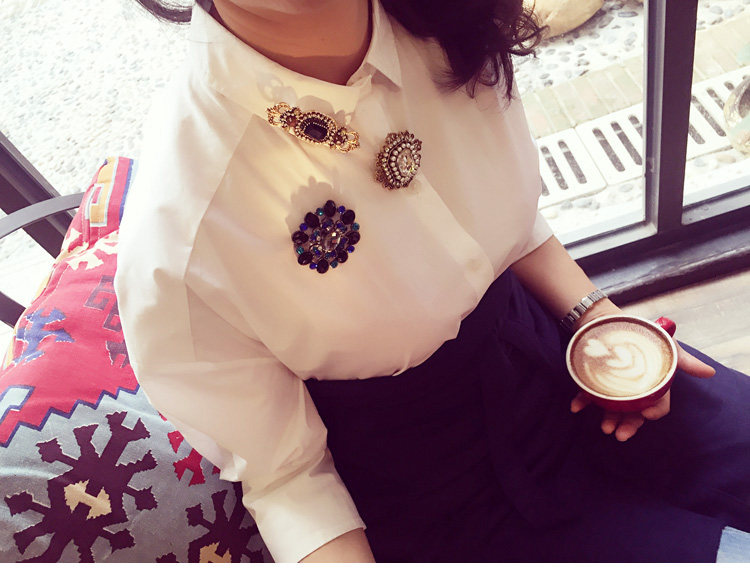 Broche femme en Zircon diamant - Ref 1174223 Image 28