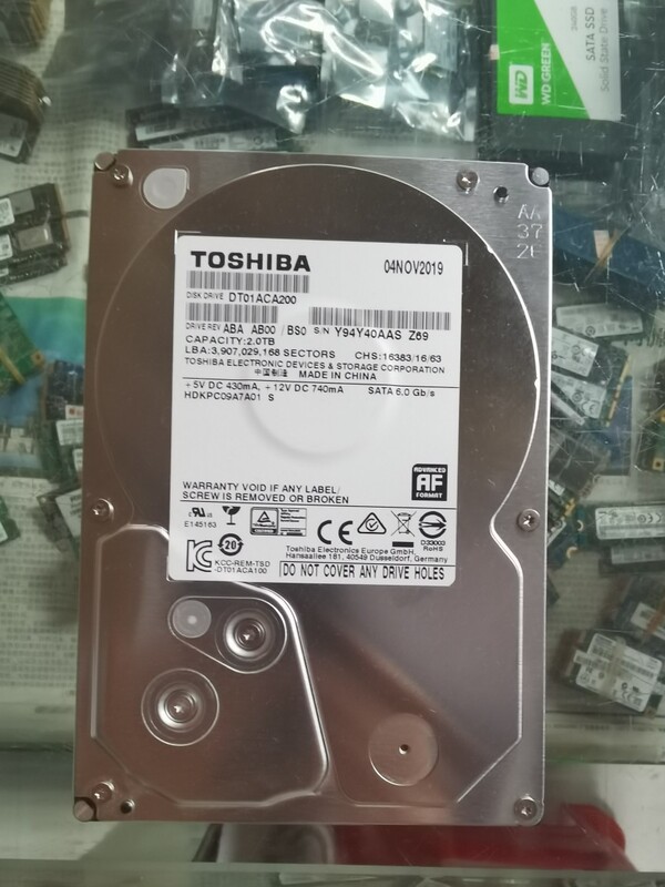 Toshiba/Thiba Dt01Aca200 Vertical 2Tb, 1Tb7200 to Monitoring Desktop Storage Hard Drive 64m Toshiba/Thiba Dt01Aca200 Vertical 2Tb, 1Tb7200 to Monitoring Desktop Storage Hard Drive 64m