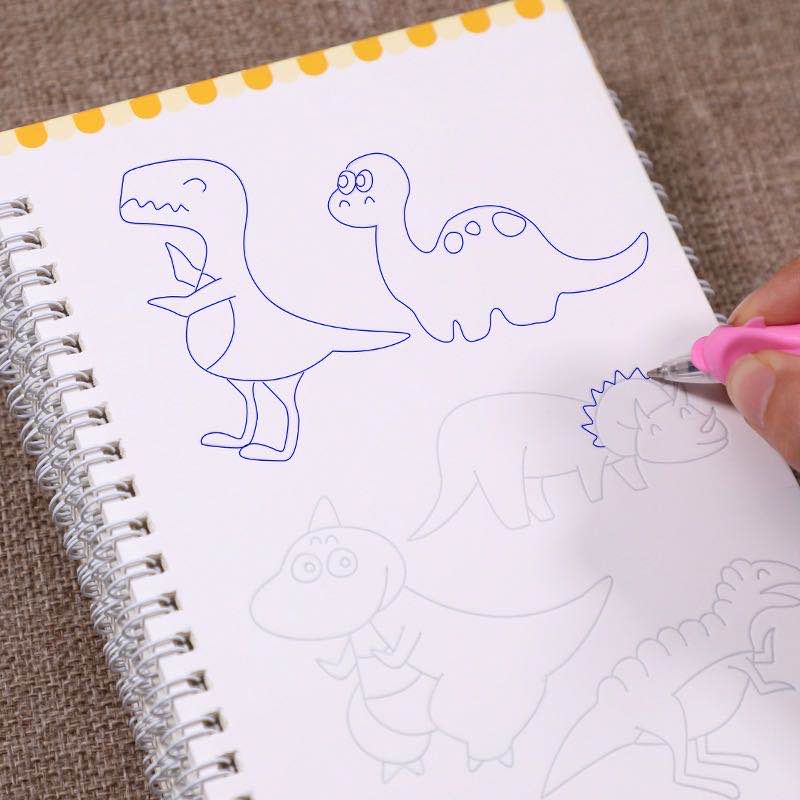 Children's Grooves Drawing This Kindergarten Baby Painting Graffiti Painting Painting Painting and Drawing Book