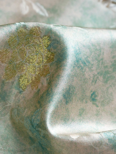 《双遇》桑蚕丝双面真丝正反两穿提花马甲新中式国风圆领上衣马夹