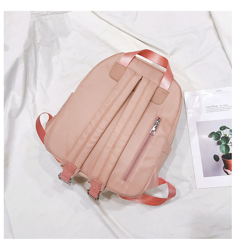 Trẻ em nhẹ du lịch ba lô cô gái cô gái thời trang đơn giản nhỏ ba lô tiểu học không thấm nước túi du lịch thủy triều - Túi bé / Ba lô / Hành lý balo đi học cấp 1