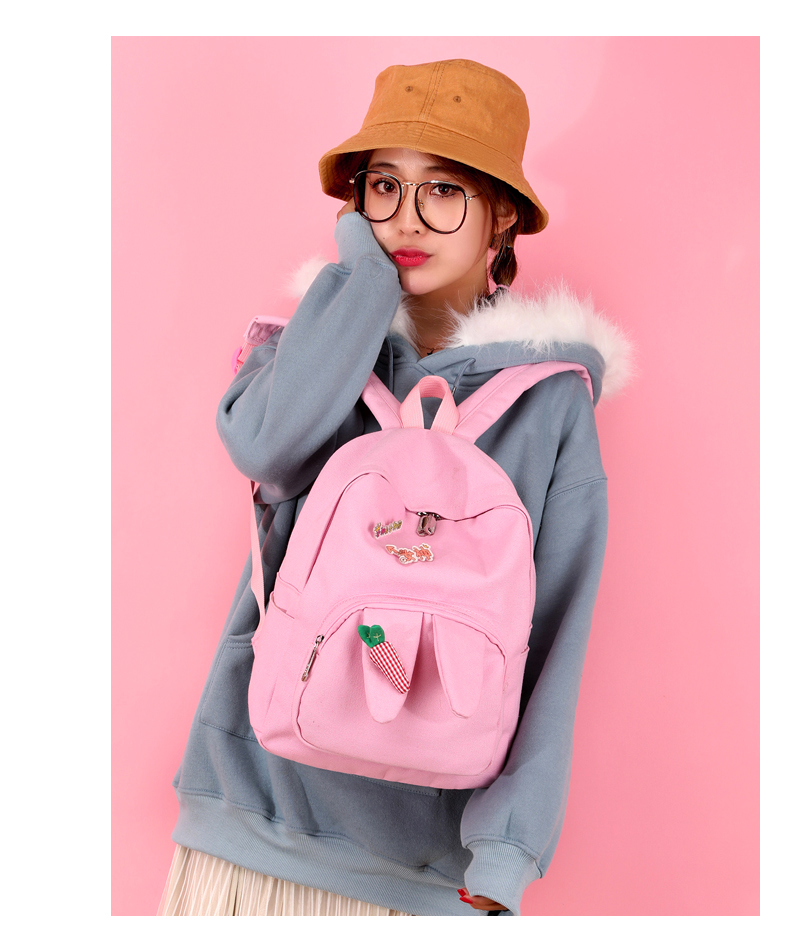 Trẻ em nữ Canvas Ba lô Trường tiểu học Thời trang dễ thương Du lịch Ba lô Cô gái Công chúa Gói nhẹ - Túi bé / Ba lô / Hành lý vali kéo cho bé