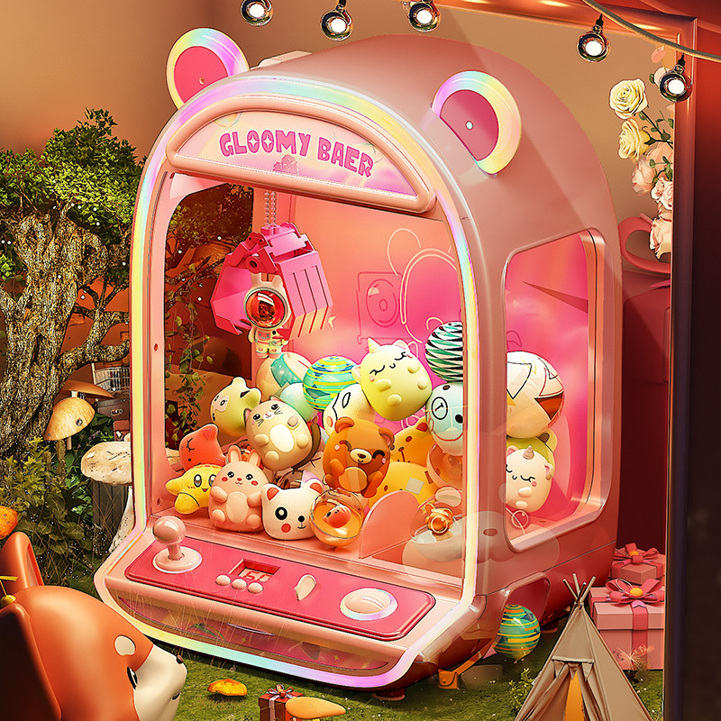 New Year's children doll machine toys 4-year-old girl 5 children 3-6 4 year old girl birthday gift home grab paparazzi-Taobao