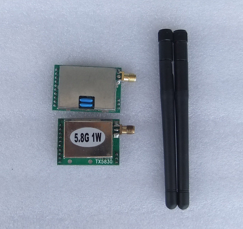 5 8G high-power long-distance 1W transmitting and receiving module FPV aerial photography set to send antenna