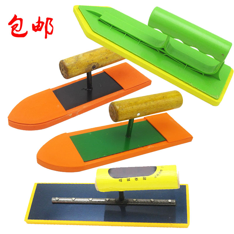 Flathead sponge trowel trowel plaster tile caulking spatula push knife square head foam mud board plaster mold