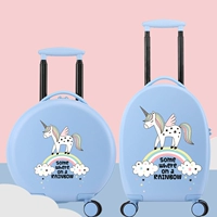 Единорог-голубой