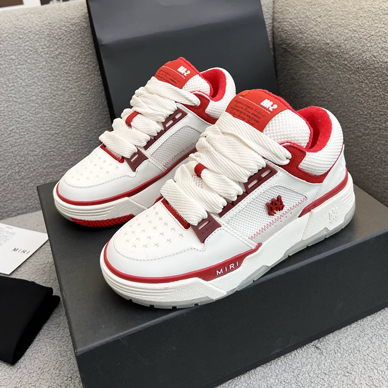 Women's bread shoes 2026 spring and summer MA-1 thick-soled heightening sports sneakers stars the same style couple versatile casual shoes trend