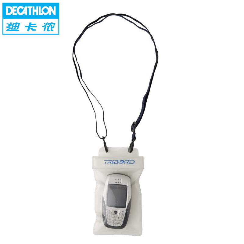 迪卡侬 手机防水袋防水套户外旅行透明手机相机漂流防溅水TRIBORD