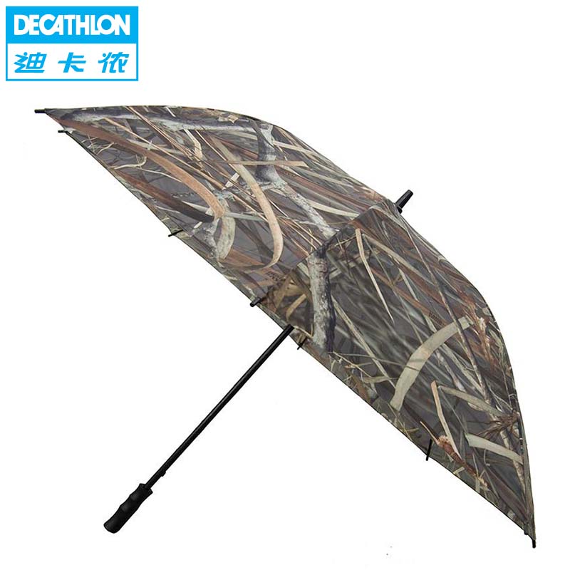 迪卡侬 2015户外迷彩大伪装伞军迷晴雨伞遮阳伞 SOLOGNAC