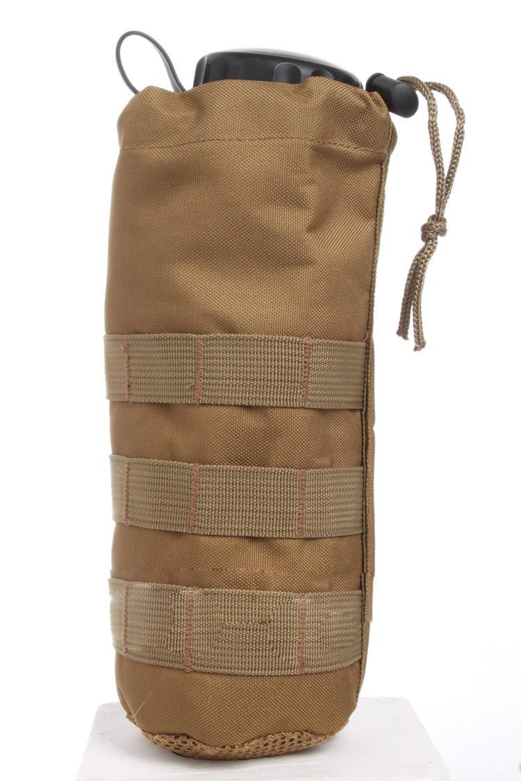 Molle System Waist Hanging Large Water Bottle Bag Molle System Kettle Bag Multifunction Accessories Bag
