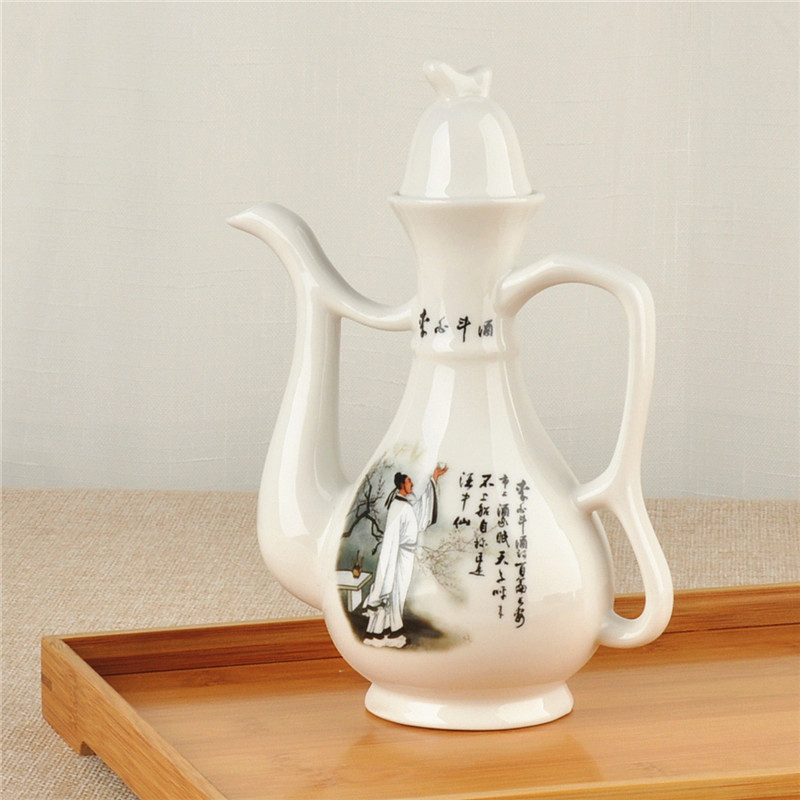 Jingdezhen ceramic wine glass small a small handleless wine cup hip points yellow rice wine wine liquor liquor wine suits for