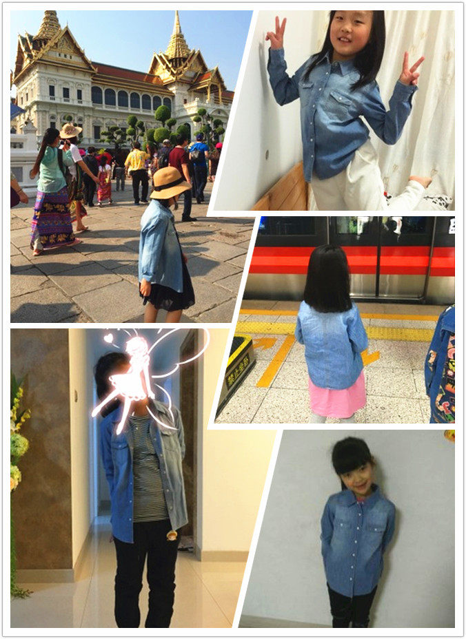 Chemise fille à manche longue - Ref 2085231 Image 12