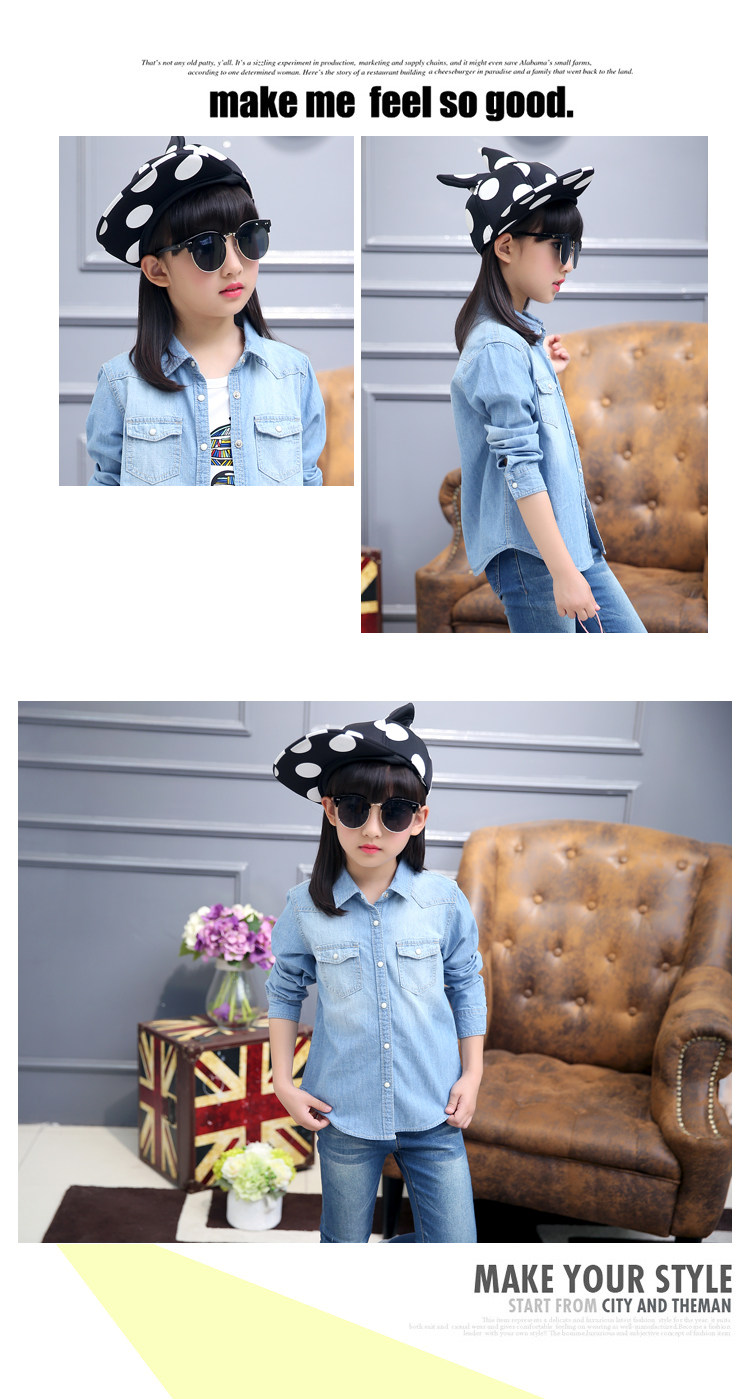 Chemise fille à manche longue - Ref 2085231 Image 23