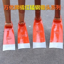 Old-fashioned hoe dual-use vegetable planting mountain digging bamboo shoots hoe weeding ripping soil agricultural wide plate large wide mouth hoe
