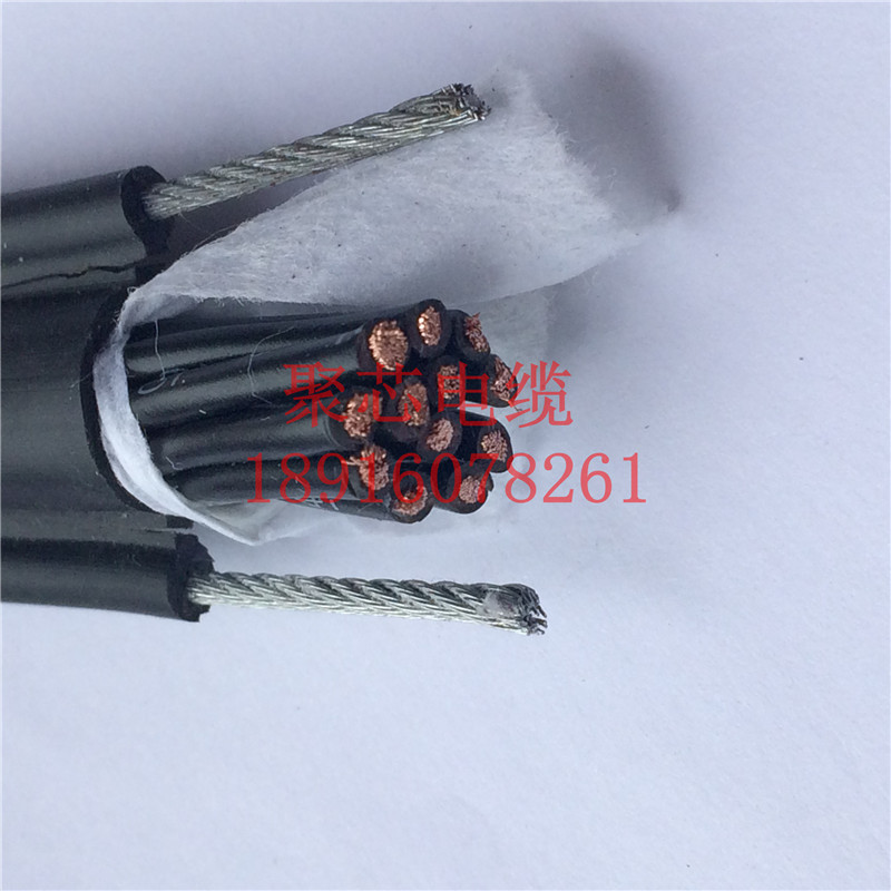 Double steel wire electric crane handle gantry crane self-supporting wire rope cable 16*1 0 can be customized