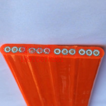 Nitrile cold flat cable yvfb 3 4 5 6 8 10 12 core 0 75 1 5 2 5 4 Square