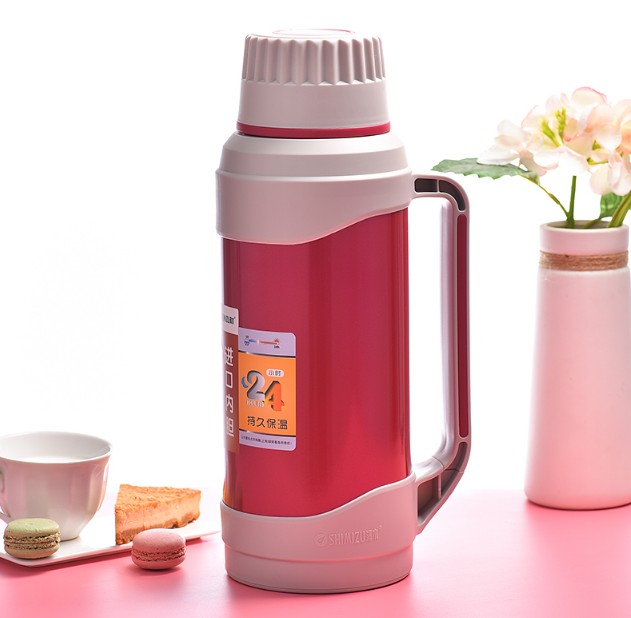 Water thermos Glass liner thermos Boiling water bottle Office thermos Household large capacity stainless steel thermos