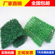 Simulation Plastic Lawn Encrypted Artificial Lawn Nursery Outdoor turf Grass outdoor decorated green carpet