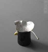 Chu Mo Tao She Pure Tin Tea Leak Tea Filter Creative Leaf Filter Tea Leak Kung Fu Tea Ceremony Zero