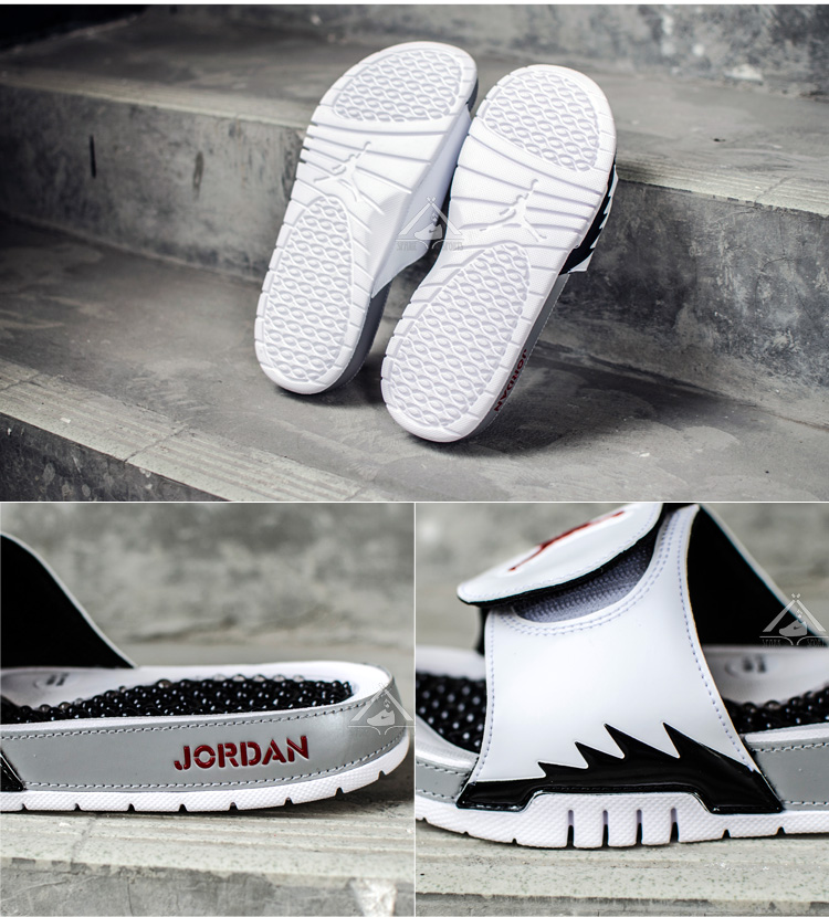 JORDAN HYDRO V RETRO AJ5 Quần thể thao và giải trí của nam giới 555501-112-601 dép nam gucci