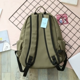 Зеленый вместительный и большой рюкзак, сумка через плечо, ранец, ноутбук, сумка для путешествий, надевается на плечо