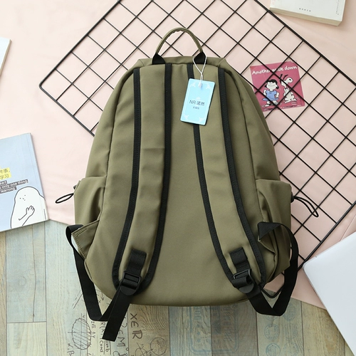 Зеленый вместительный и большой рюкзак, сумка через плечо, ранец, ноутбук, сумка для путешествий, надевается на плечо