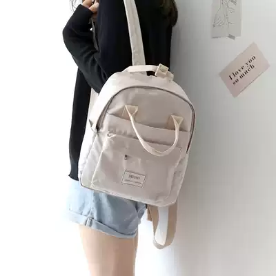NR simple Mori Joker College style schoolbag backpack female 2019 new fashion backpack female shoulder size