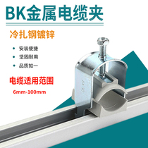 BK cable clamp C-shaped groove metal cable clamp equipment cable cable fixing clamp Rittal cabinet cable clamp