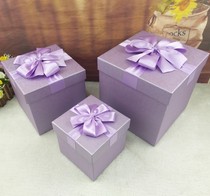 Ultra Large Purple Coffret cadeau Noël Birthday Coffret cadeau Companion Gift Kit Box Snacks Basketball Packaging Box