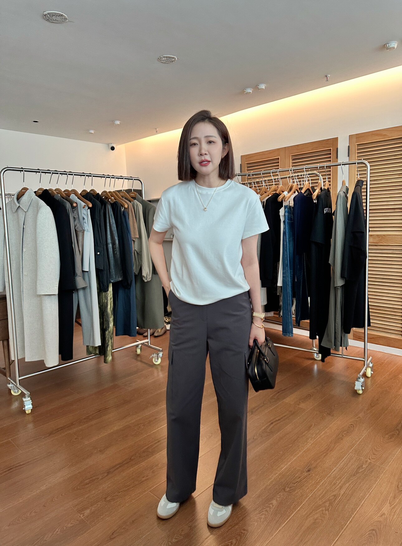 widelia футболка женская с круглым вырезом и короткими рукавами, универсальная свободная базовая осенняя 2025