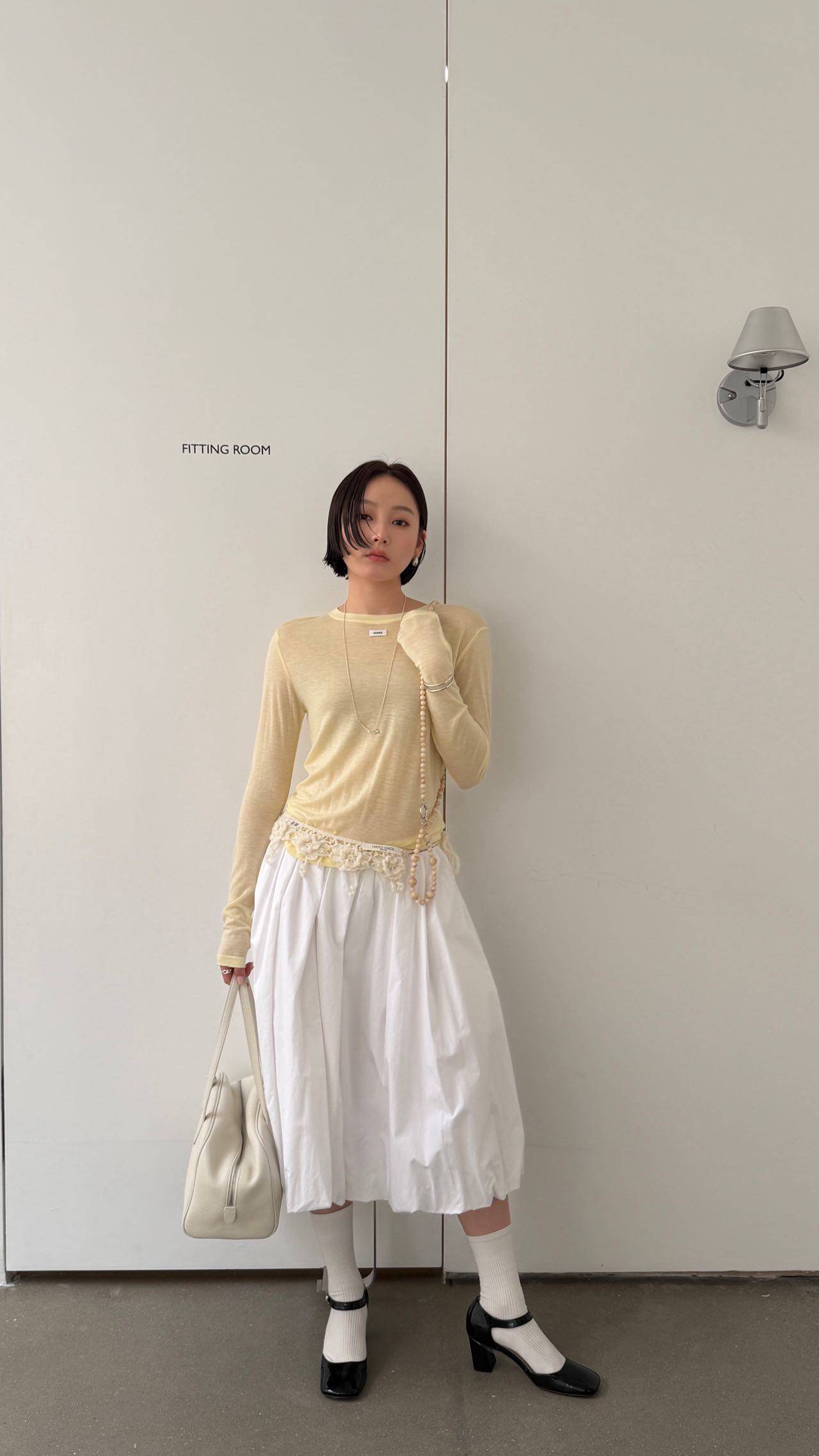 waitmore Весенняя новинка базовая футболка из тенселя и шерсти женская приталенная с круглым вырезом и длинными рукавами