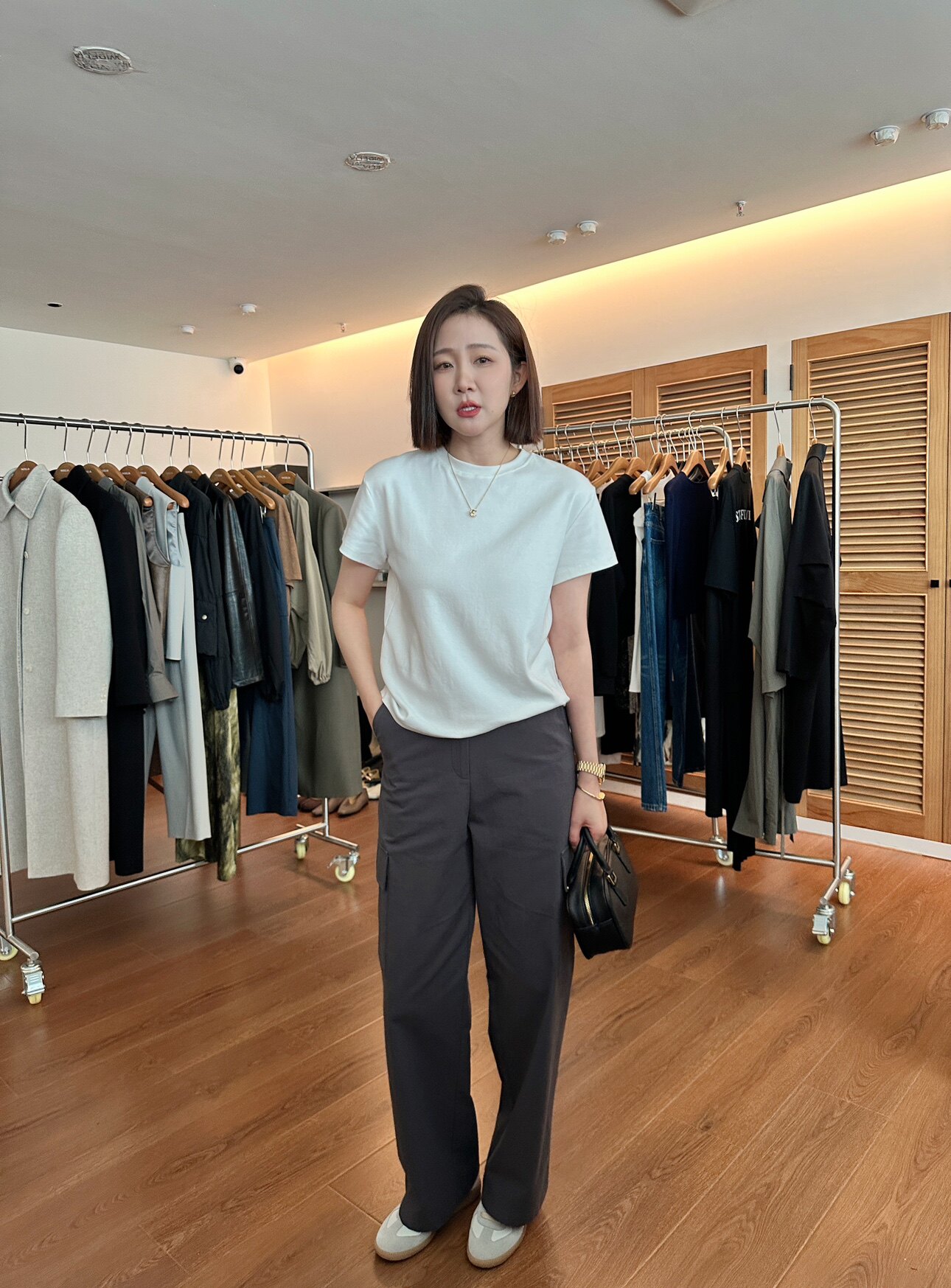 widelia футболка женская с круглым вырезом и короткими рукавами, универсальная свободная базовая осенняя 2025