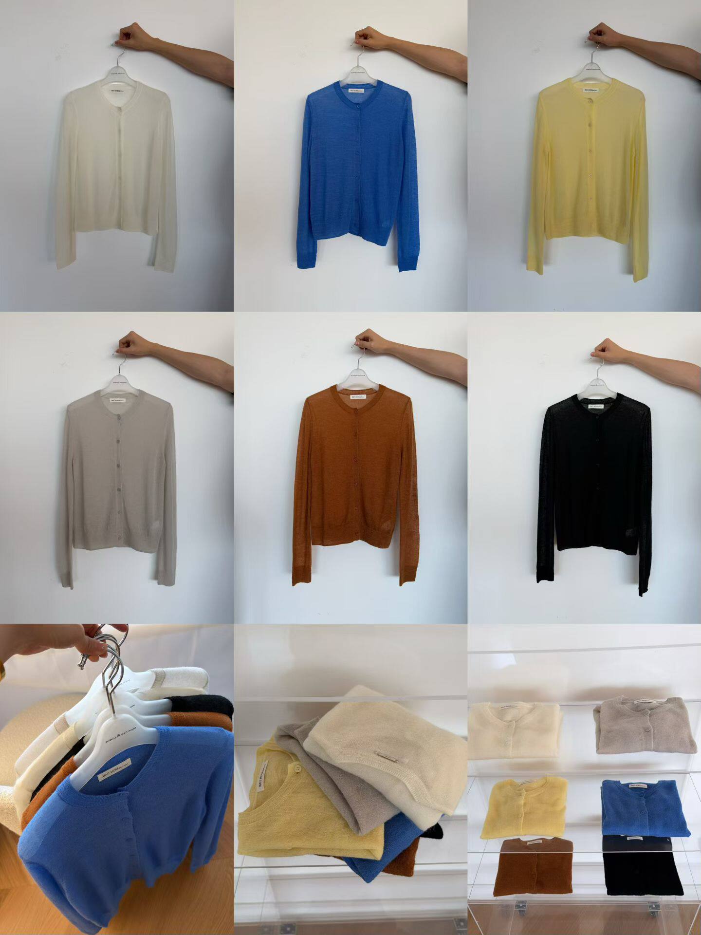 waitmore Весенняя новинка 2026 трикотажный кардиган