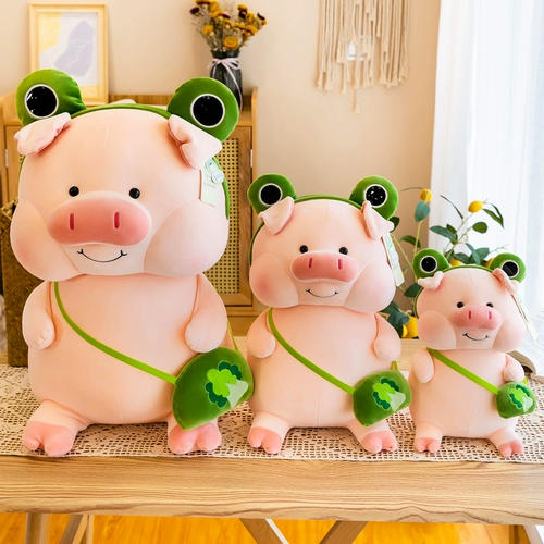 Милая плюшевая игрушка, детская тряпичная кукла, подушка для сна, свинья