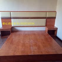 Promotional customization Hotel suite furniture Express Hotel rooms Apartment standard room Double bed Factory direct sales can be customized