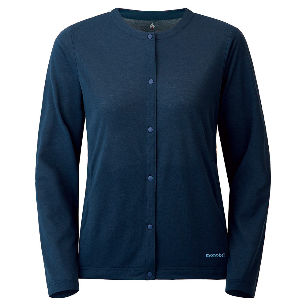 Japan montbell WICKRON CARDIGAN women's summer quick-drying sunscreen long sleeves 1114463