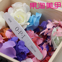 OPI tree wooden double-sided nail file rub strip 120 150 true and false nail piece universal dressing nail