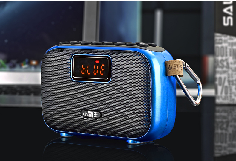 Subor / Little Overlord D98 Radio Old Card Walkman Bluetooth Hộp âm thanh nhỏ Loa siêu trầm Thanh toán tiền mặt - Máy nghe nhạc mp3 	máy nghe nhạc fiio bluetooth