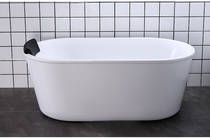 Double insulation acrylic bath thin edge red bath adult home bath Independent European Private Bath