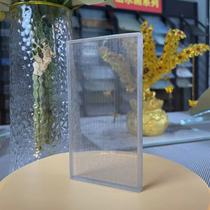 New clip-wire glass partition Hotel office Screen Sliding Door Clips CLAMP RUBBER DOUBLE LAYER STEEL-MADE ART GLASS