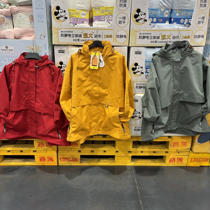 Sam's Outdoor Windbreaker Jacket for Women, Same Style as Liu Yifei and Huang Yimei, Without Lining