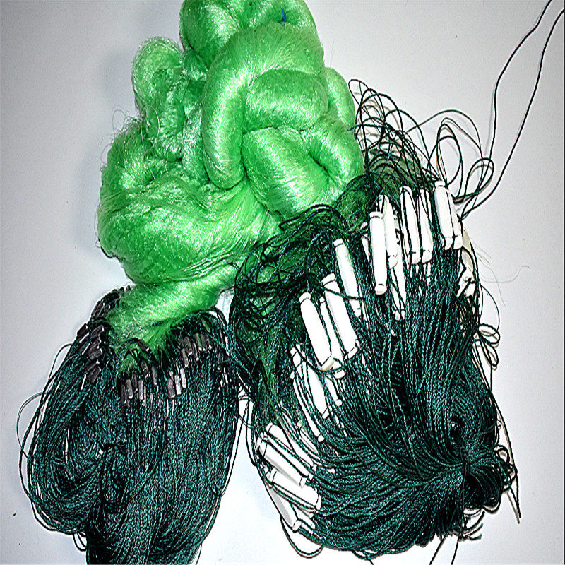 10 meters high green wire mesh 1 finger 2 fingers 3 fingers 4 fingers 5 fingers 6 fingers 7 fingers 8 fingers 10 fingers three-layer fishing net sinking net fishing wire mesh
