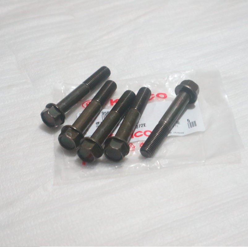 Guangyang motorcycle domestic imported rowing boat S400 ABS original exhaust pipe rear rocker frame screw screw