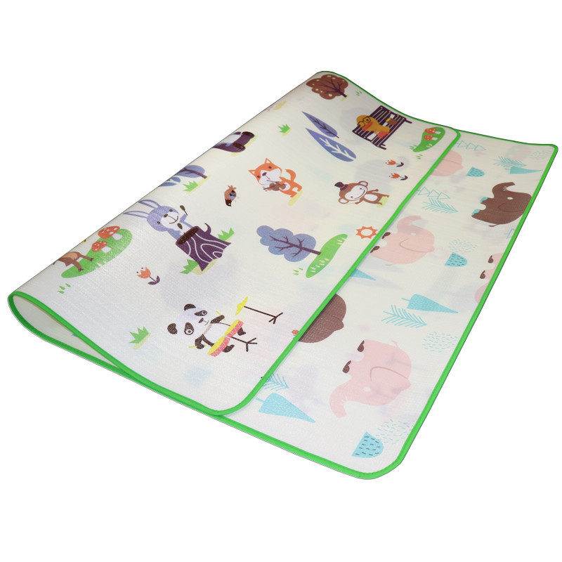 ins children play crawl cushion outdoor picnic anti-damp cushion thickened waterproof customized ground mat baby holiday gift