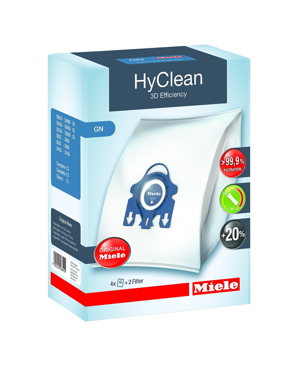 máy hút bụi mini xiaomi Đức nhập khẩu túi bụi máy hút bụi Miele MIELE GN HyClean 3D Set Single - Máy hút bụi giá máy hút bụi công nghiệp