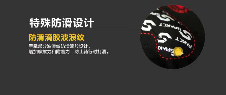 Gants pour vélo mixte SPAKCT - Ref 2247508 Image 15