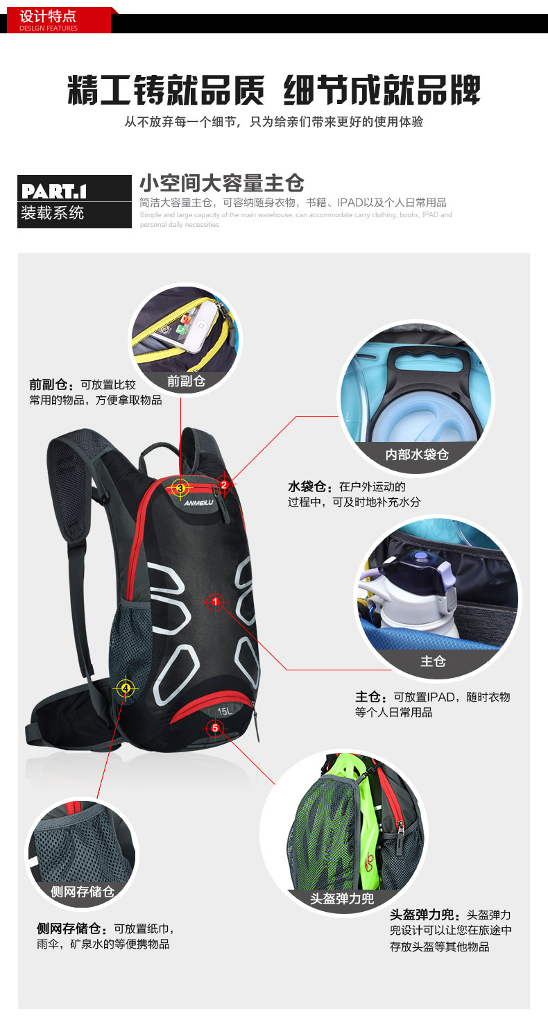 Sacoche pour vélo mixte - Ref 2211495 Image 33