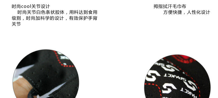 Gants pour vélo mixte SPAKCT - Ref 2247508 Image 32