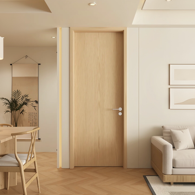 Carbon Crystal Door, Wooden Door, Interior Door, Room Door, Silent Door, Bedroom Door, Light Luxury Oak Carbon Crystal Door Carbon Crystal Door, Wooden Door, Interior Door, Room Door, Silent Door, Bedroom Door, Light Luxury Oak Carbon Crystal Door