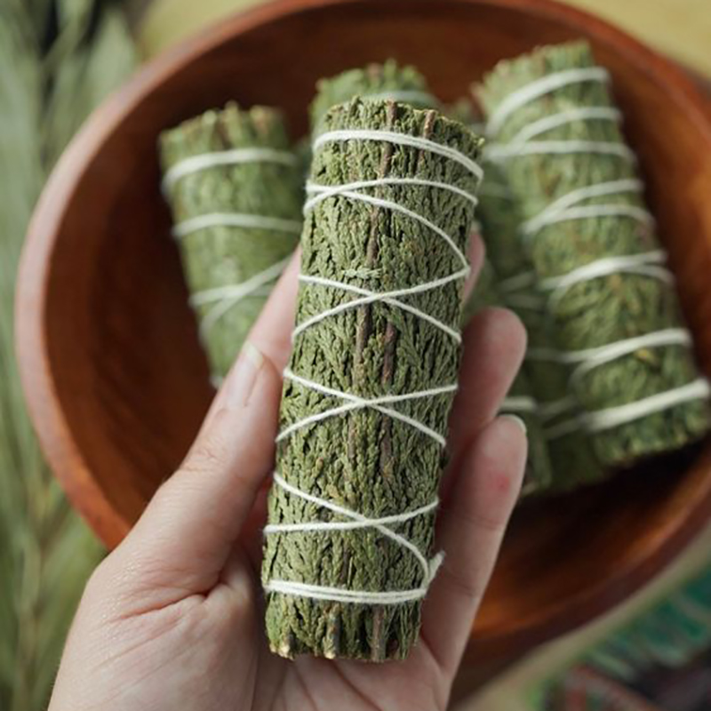 Yunze imported from California, USA, Cedar Smudge purifies space air meditation plant aromatherapy - Taobao